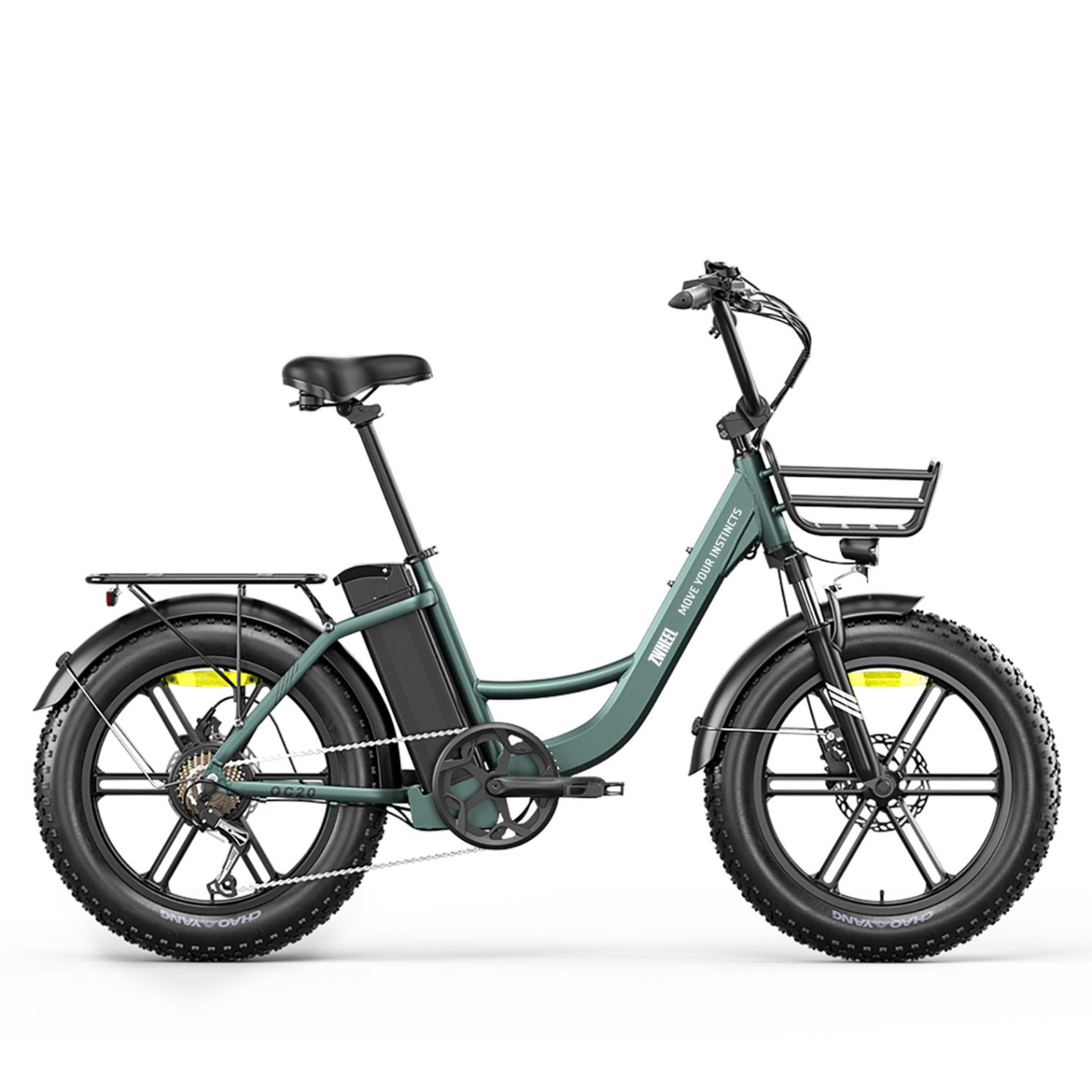 Zwheel Bicicleta Eléctrica Urban Pioneer Green